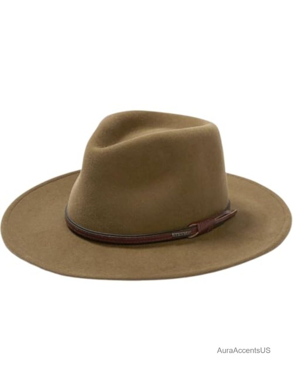 Wool Felt Cowboy Hat Wide Brim Water Repellent Western Outdoor